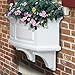 Mayne Nantucket 3-Foot Window Box – Self-Watering, Weather-Resistant Planter for Flowers – Durable Design for Outdoor Use, Perfect for Windows