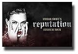 Taylor Swift Poster Concert Promo 11 x 17 inches Reputation Stadium Tour Wide