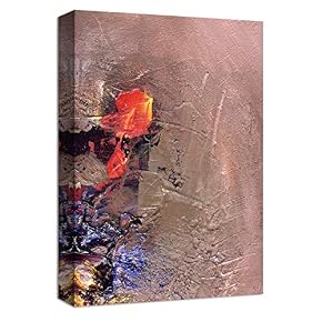 NWT Canvas Wall Art Abstract Ink Collage Design...