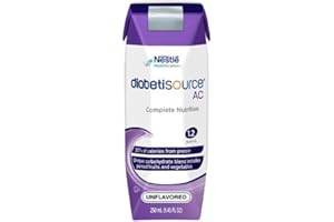 Nestle DiabetiSource AC Complete Nutrition 8 oz Carton, 24 per Case4 Case Special
