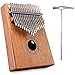 Calumet 17 Key African Kalimba Thumb Piano in White with Tuning Hammer