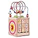 Wooden Activity Cube for Toddlers, Wooden Toys, Baby Activity Center, Classic Bead Maze Toys, Educational Learning Toys for Kids Birthday Gift for Kids