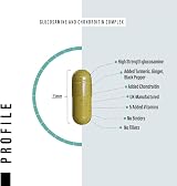SS Sport Supplies Glucosamine Chondroitin Plus 5 Vitamins 120 Capsules 1000mg view 5