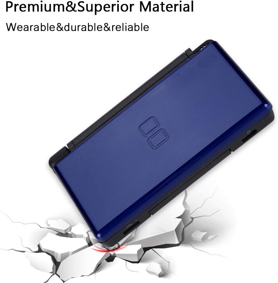 Zerone Full Repair Parts Replacement Housing Shell Case Kit ABS Material for Nintendo DS lite (Blue): Electronics