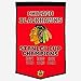 Chicago Blackhawks 24x36 Genuine Wool 2015 Stanley Cup Champions Dynasty Banner NHL NWT