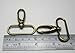 .Generic Bronze 1.5 Inches Lobster Clasp Claw Swivel Lobster Snap Clasp Hook for Strap Pack of 10