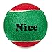 Zanies Naughty or Nice Tennis Balls (Pack of 6)