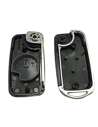 Llave del auto, estuche fob, llave de control remoto sin corte, repuesto de estuche, fob para Suzuki Grand Vitara 2003-2012, 2 botones