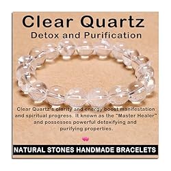 AD Beads Handmade Gemstone Stretch Elastic Bracelet