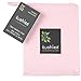 Kushies Organic Jersey Bassinet Fitted Sheet, Light Pink