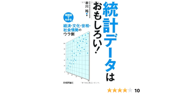 統計データはおもしろい 相関図でわかる経済 文化 世相 社会情勢のウラ側 Yutaka Honkawa Amazon Com Books