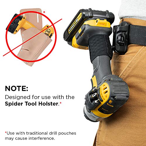 Spider Tool Holster BitGripper v2 Pack of Four High Strength 3M