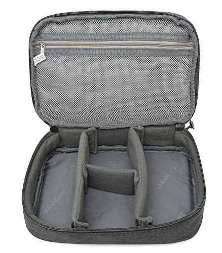 image for KAYOND Electronics Organizer Travel Bag Accessories Cable Cord Gadget 