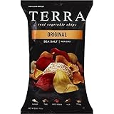 TERRA Original Real Vegetable Chips, Sea Salt, NON GMO, 15 oz Bag