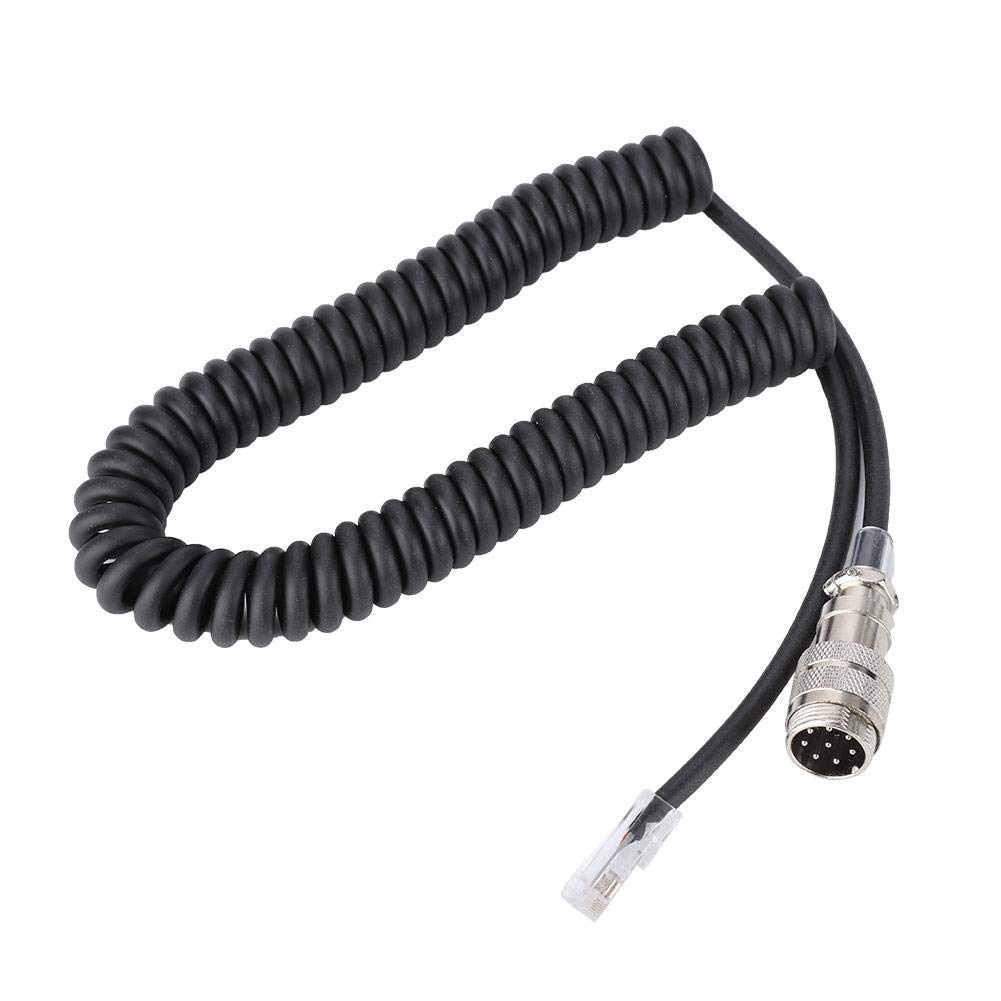 Hopcd Microphone Adapter Cable, 8Pin to RJ-45 Modular Microphone Adapter for FT-450D FT-897D FT-991 FT-891