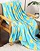 FAITH, HOPE, LOVE HOME DÉCOR Summertime Whimsy Plush Fleece Tropical Throw Blanket (50