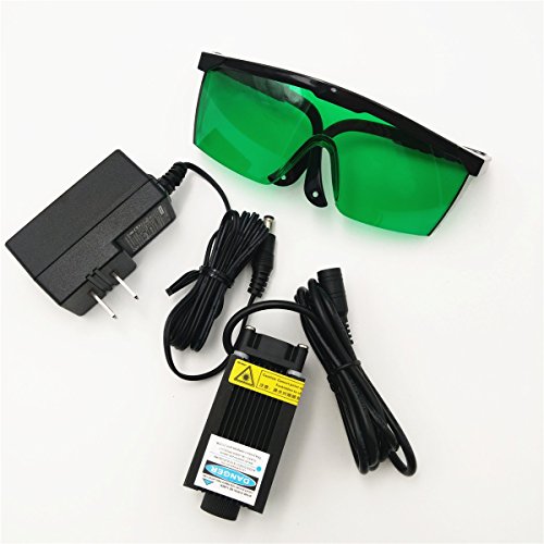 Laser module 450nm blue 1000mw dc 12v dot 1w focal adju…