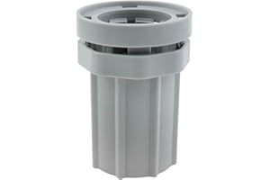 Xhziy 1PCS Faucet Nut Mounting Hole Inner Diameter 1.25Inch Quick Mounting Nuts Quickly Tighten and Release Locking Nut for Connect to Faucet Rod from Below Counter (Gray)