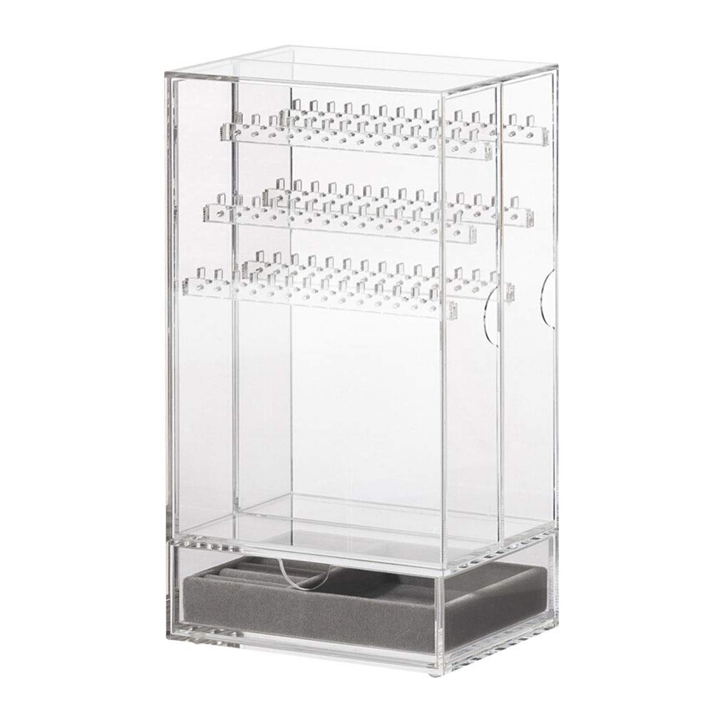 Amazon Com Acrylic Makeup Cosmetic Organizer Jewelry Storage