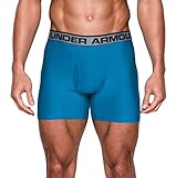 Under Armour Men's Original 6'' Boxerjock Boxer Briefs Brilliant Blue , X-Large, 2-Pack
