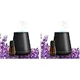 Air Wick Essential Mist Starter Kit, Diffuser + 1 Refill, Lavender and Almond Blossom, Air Freshener, Essential Oils (Pack of 2)