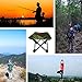 Sporeek Mini Camping Folding Stool, Portable Chair for Camping Fishing Hiking Gardening and Beach 600D Oxford Cloth with Portable Bagthumb 4