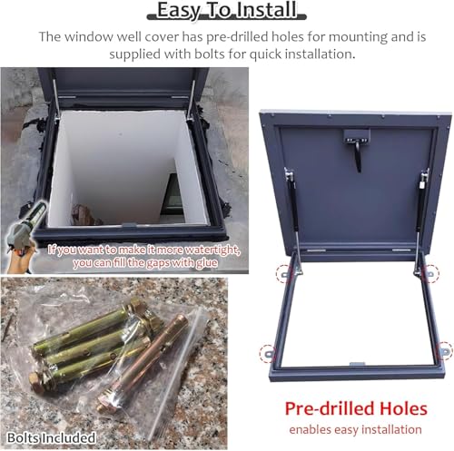 Galvanized Powder Coated Steel Roof Hatch, 20 22 24 Thailand - View #12