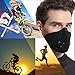 Dustproof Masks - Activated Carbon Dust Mask with Extra Filter Cotton Sheet and Valves for Exhaust Gas, Pollen Allergy, PM2.5, Running, Cycling, Outdoor Activities (2 Set Black and Black, Dust Masks)