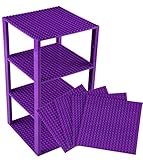 Premium Purple Stackable Base Plates - 4 Pack 6