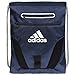 adidas Unisex Rumble Sackpack, Collegiate Navy/White/Black/Heather Cording, ONE SIZE