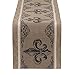 DII French Style Tabletop Collection, 14x72, Table Runner : Fleur de Lis primary
