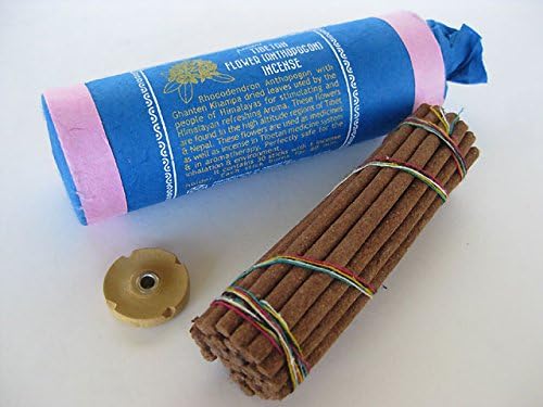Temple Slug Ancient Tibetan Flower (Anthopogon) Incense