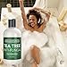 Antifungal Tea Tree Oil Body Wash - Antibacterial Wash Helps Eliminate Body Odor, Athlete's Foot, Acne, Toenail Fungus & Jock Itch Soothes Body Itch, Eczema & Skin Irritations-Premium Anti-fungal Soap