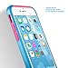 iPhone 6s Case, iPhone 6 Case, ULAK Hybrid Slim Case With Hard PC and Inner Rubber Cover for Apple iPhone 6S 4.7 Inch & iPhone 6 4.7 Inch Device (Blue/Rose Red)