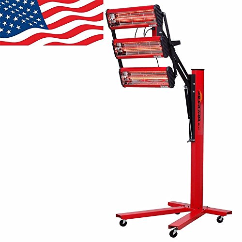 Click Here to See More Images A++Infrared Baking Paint Curing Lamp Heater Heating Light 603R Lamp Body Shop