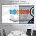 OKCOO Native 1080P Full HD Video Projector, 250″ Display 5000Lux LCD Projector for Home & Business Presentation, Compatible with PC, Laptop, Tablet, TV Box, PS 3/4, HDMI, VGA, USB, DVD, Graythumb 1