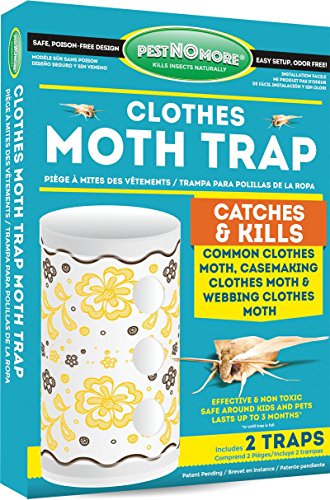 Pest No More GP511 Clothes Moth Trap (2 Traps Per Pack)