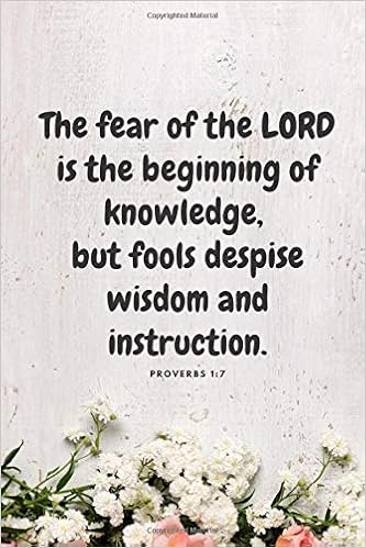fools despise wisdom and instruction