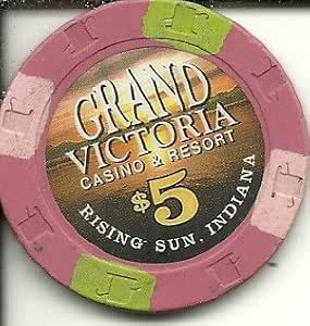 Download Amazon.com : $5 grand victoria casino chip rising sun ...