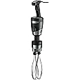 Waring Commercial Big Stix Heavy Duty Stick Immersion Hand Held Blender, 10" Dual Whisk Shaft, Submersible, 1 HP, 750 Watt, Variable Speed, Professional Restaurant Kitchen Grade, 120V, 5-15P WSBPPWA, Extra Large, Black