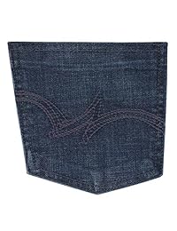Wrangler Premium Patch Mae pantalones jeans tiro alto corte bota para dama