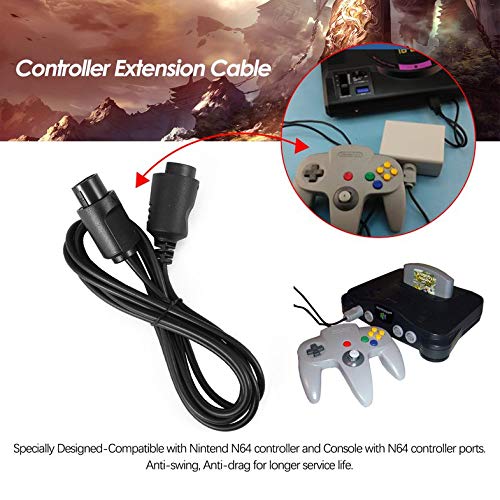 CloverUS 1.8m PVC RGB Scart Video AV Cable Cord Lead for PAL Super Nintend N64 NGC SNES