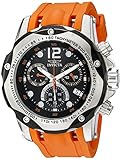 Invicta Men's 20072SYB Speedway Analog Display Swiss Quartz Orange Watch