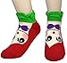 JJMax Princess Series Character Socks: Elsa, Anna, Ariel, Snow White, Jasmine, 5 Princesses Set, One Size