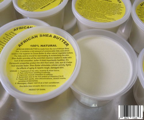 Ivory African Shea Butter Pure Raw Unrefined 16 oz.