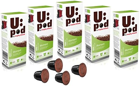 Morphy Richards Nespresso Compatible Coffee Pod Coffee Capsule Upod Moment Coffee Pod Pack of 50, 179101
