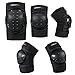 Misayar Knee Pads Elbow Pads Wrist Guards 3 In 3 Protective Gear Set for Skateboarding, Roller Skating, BMX Bicycle Scooter, Biking