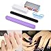 Jiaying-US 5 pcs Manicure Nail Art Tips Tool, Buffing Sanding Buffer Block, Nail Files, Polishing Block, Nail Brush Nail Art Set