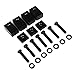 SUPAREE Aluminum Rear Seat Recline Kit with Bolts and Washers for Jeep Wrangler JK (4-Door)