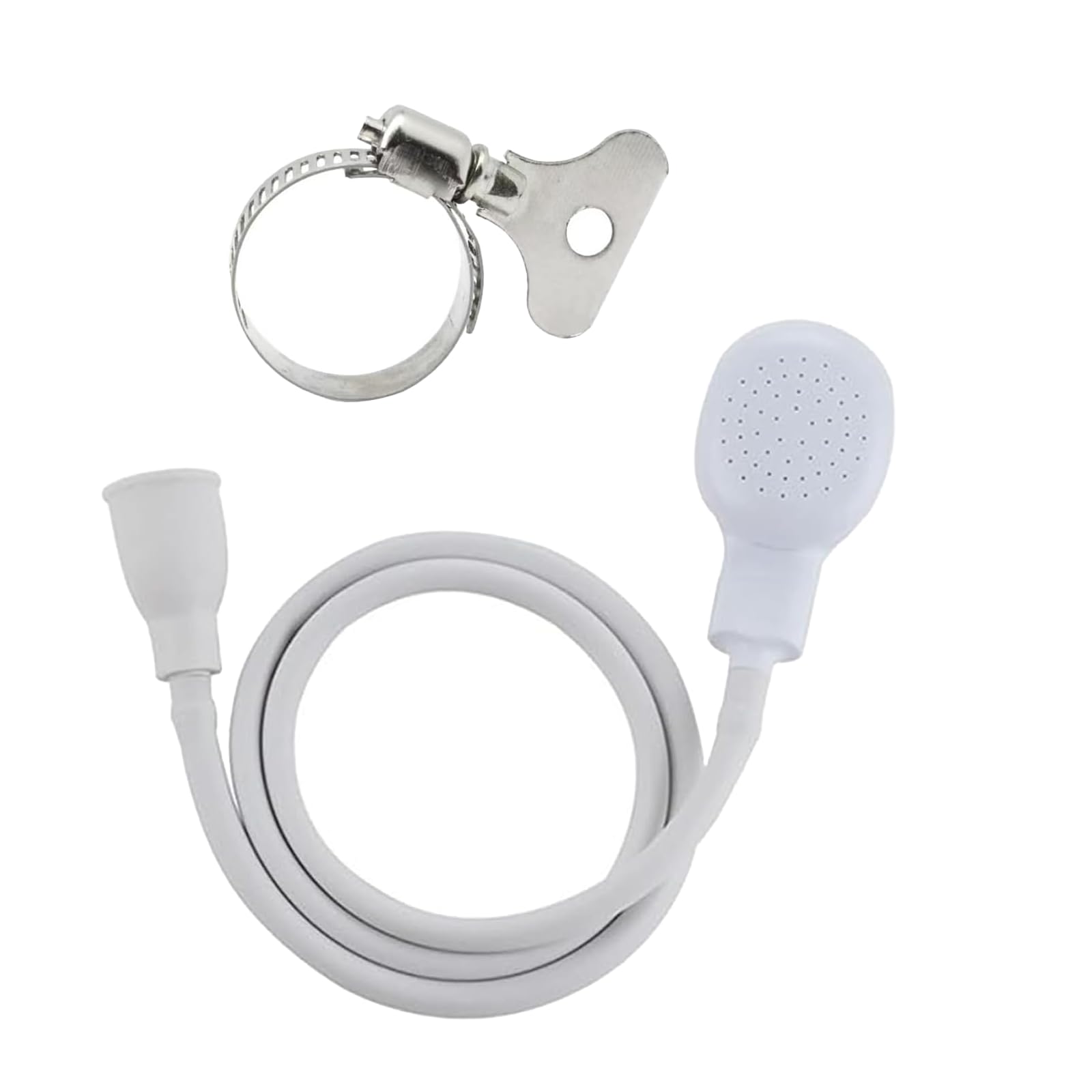 Photo 1 of 2m/6.56ft Sink Spray Rubber Hose Portable Sink Hose Faucet Sprayer Shampoo Sprayer Handheld Faucet Shower for Pets,Bathing Baby,Washing Hair,Rinsing Vegetables